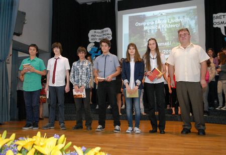 Nagrađeni učenici koji su sudjelovali na natjecanjima.