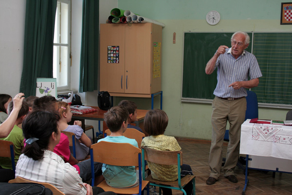 U svibnju je učenicima predstavio književnik Mladen Kušec