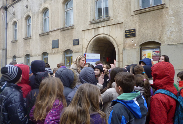 Učenici su se upoznali s poviješću križevačkih trgova i kulturnih ustanova