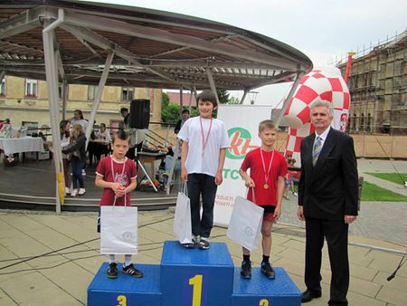 Fabijan Šašek drugi i Roberto Gregurić treći u konkurenciji dječaka 1. i 2. razreda